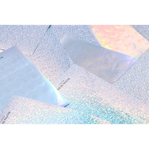 Color Palette Hologram Sticker